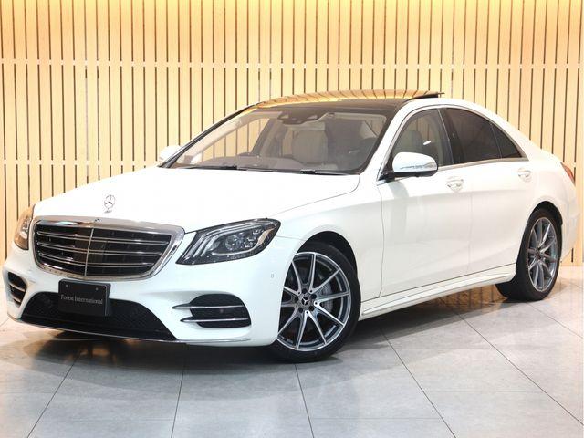 White Mercedes-Benz S-Class